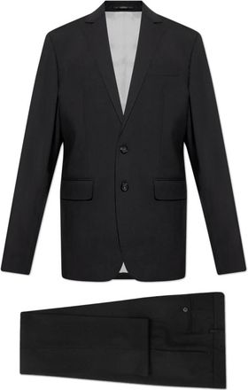Dsquared2 Wollen pak - Heren - Business pakken - Zwart - 2XL - Wol - Kostuums