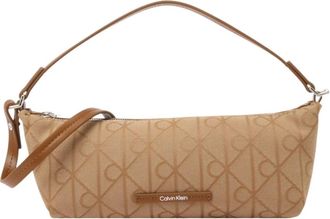 Calvin Klein Borsa a spalla Emblem - - Bags - Donna - Marrone - ONE SIZE