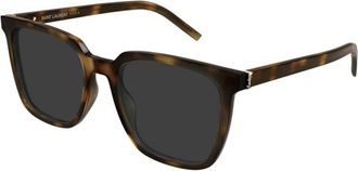 Saint Laurent M146 Zonnebril - Dames - Zonnebrillen - Bruin - 54 MM - Accessoires