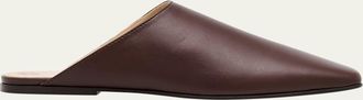 Loro Piana Alba Lambskin Flat Mules