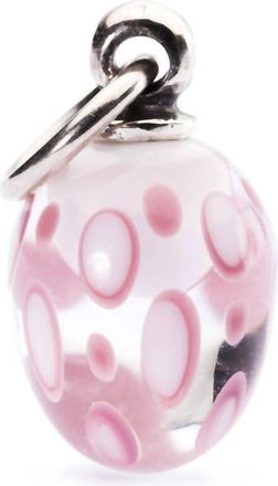 Trollbeads Womens Festive Tassel Bead Charm In Light Pink