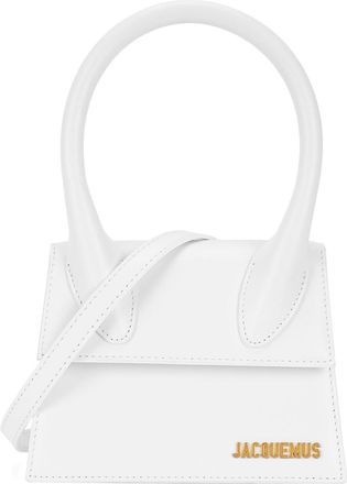 Jacquemus Le Chiquito Moyen White Top Handle Bag, Bag, White - One Size
