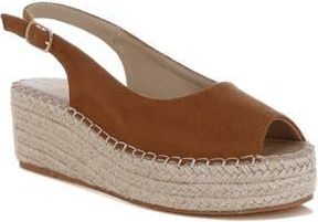 London Rag Georna Platform Wedge Espadrille Sandal in Tan at Nordstrom Rack, Size 7.5