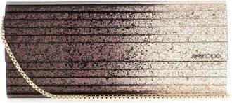 Jimmy Choo London Multicolor Fabric And Pvc Sweetie Clutch