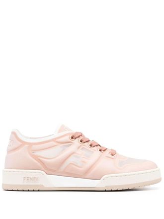 Fendi Sneakers con logo goffrato - Rosa
