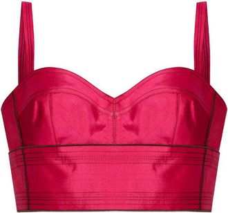 Tory Burch Silk Bra Top