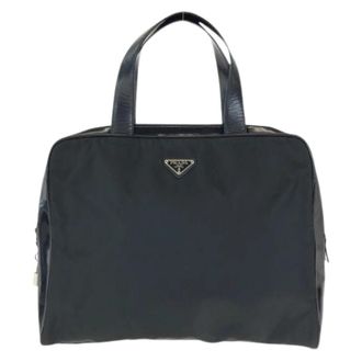 Prada Pre-owned Tessuto Nylon Aktetas - Heren - Vintage Shopper - Zwart - ONE Size - Nylon - Vintage