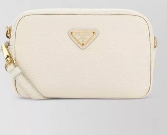 Prada leather crossbody bag adjustable strap