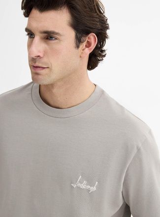 Lindbergh Mens Cursive logo T-shirt
