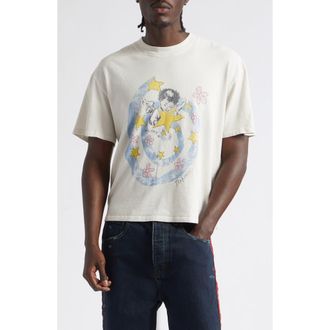 Nahmias So What Cotton Graphic T-Shirt in Egg White Jersey at Nordstrom, Size Xx-Large