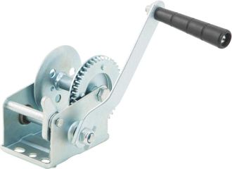 OEM Cabrestante Manual Fartools Totalmente De Acero, Carga M&aacute;xima De 450 Kg, Relaci&oacute;n De Engranajes 4.2:1, Reversible, Trinquete Reversible, Cable No Incl