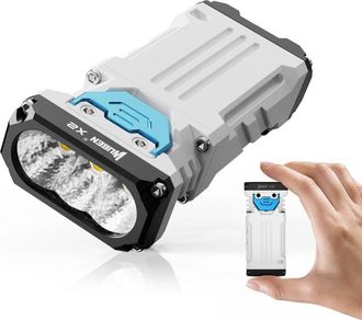 OEM Linterna Led X2, Minilinterna Recargable Usb C De 2500 L&uacute;menes, 6 Modos, Linterna Port&aacute;til Impermeable Ip68, Para Emergencias Al Aire Libre Y Acampada