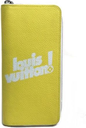 Louis Vuitton Pre-owned M80852 Lange portemonnee (bi-fold) - Heren - Vintage Accessoires - Geel - ONE Size - Leer - Vintage