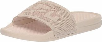 Athletic Propulsion Labs Womens Big Logo Techloom Slide Sandal In Parchment