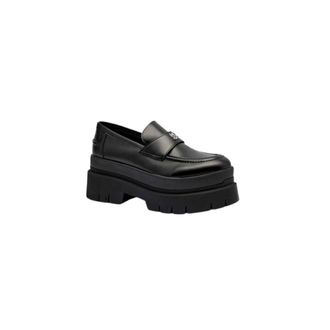 HUGO BOSS Schoenen, Dames, Zwart, 40 EU, Leer, Kris New Loafer