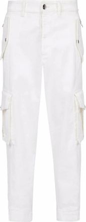 Balmain Cargo Jeans with Tapered Leg Pockets