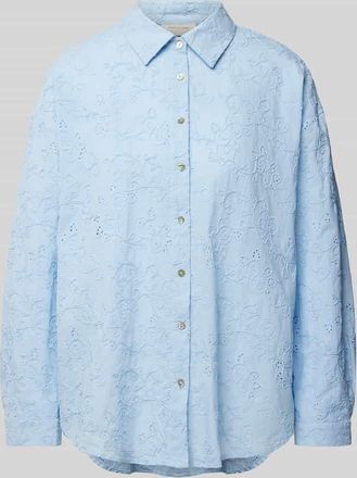 Freequent Hemdbluse mit Knopfleiste Modell Uniqua in Hellblau, Größe L