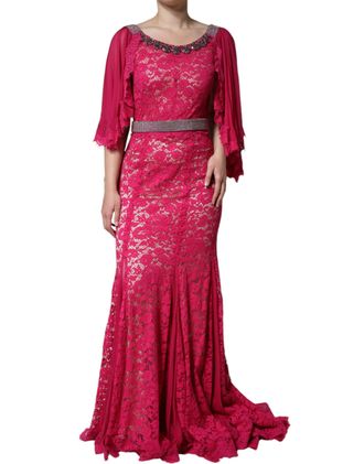 Dolce & Gabbana Kant Zeevrouw Jurk Dr281285