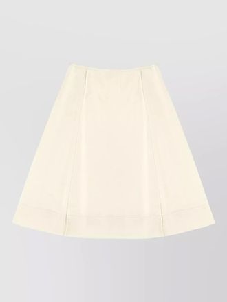 Jil Sander satin mini skirt