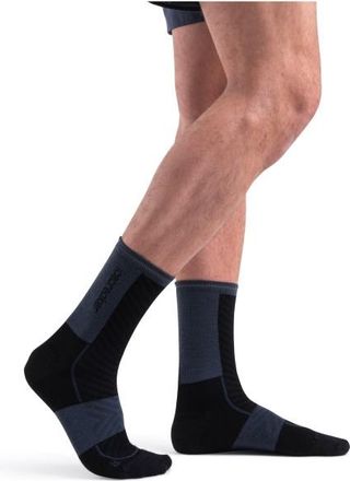 Icebreaker Merino Run+ Ultralight Crew Laufsocken für Herren | schwarz