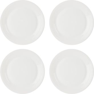 Royal Doulton 1815 Pure Plate 11.4in White, Set of 4