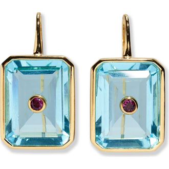 Lizzie Fortunato Poolside Tile Drop Earrings in Blue at Nordstrom