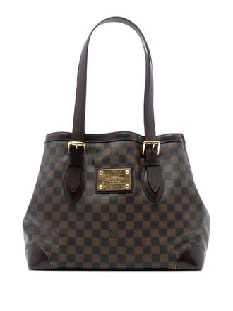 Louis Vuitton 1990-2010 Damier Ebene Hampstead MM tote bag - Bruin