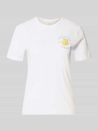 Only Regular Fit T-Shirt aus reiner Baumwolle Modell KITA in Weiss, Gr&ouml;&szlig;e XL