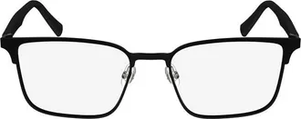 Ferragamo SF2226002 Square Full Rim Metal Eyeglasses - Black