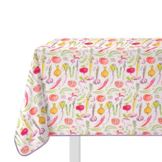 KASANOVA Tovaglia antimacchia 140x180 cm verdure