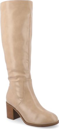 Journee Collection Women & apos;s Romilly Wide Width Extra Wide Calf Boots