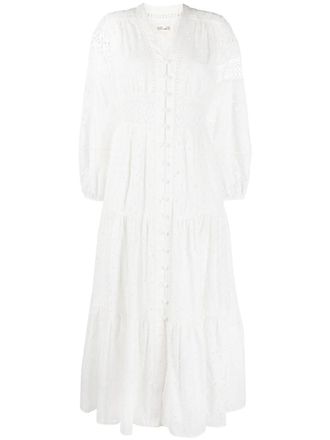 Diane Von F&uuml;rstenberg Abito midi - Bianco