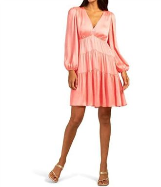 Trina Turk Make Merry Dress In Flamingo