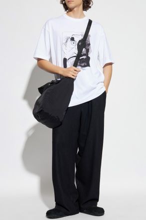 Comme Des Garçons Comme Des Garçons Homme Plus T-shirt With Print, Mens, White