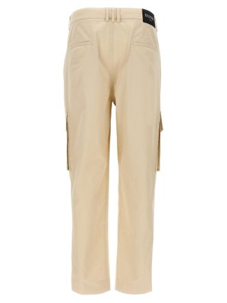 Balmain Cotton Serge Cargo Pants - Beige