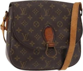 Louis Vuitton Pre-owned Vintage Canvas Cross Body Tas - Dames - Vintage Schoudertas - Bruin - ONE Size - Vintage