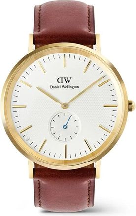 Daniel Wellington Watches - Heren - Horloges - Bruin - ONE Size - Accessoires