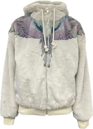 Marcelo Burlon Bomberjack - Dames - Zomerjassen - Beige - S - Jassen