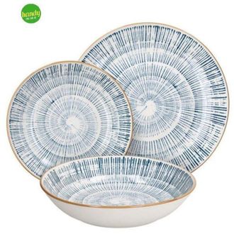 Tognana Servizio piatti Madison Virtuo Tognana blu 18 pz