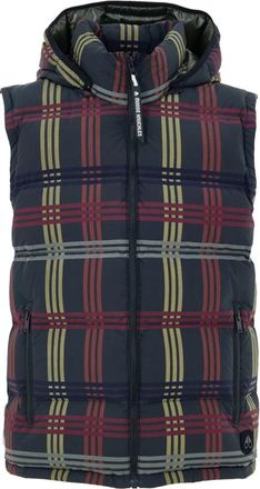 Moose Knuckles Giubbino Smanicato Imbottito Check - Heren - Bodywarmers - Veelkleurig - M - Katoen - Jassen