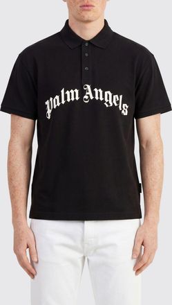 Palm Angels Polo classica Palm Angels in cotone con logo