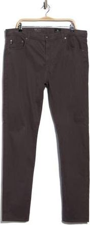 AG - Adriano Goldschmied Dylan Slim Fit Stretch Sateen Pants in Iron Stone at Nordstrom Rack, Size 34 X 34
