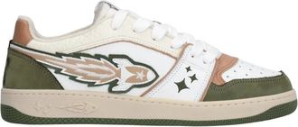 Enterprise Japan Witte Urban Sneakers EJ EGG Rocket - Heren - Sneakers - Beige - 40 EU - Leer - Schoenen