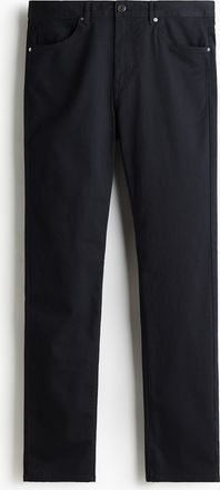 H&M Hose aus Baumwolltwill Slim Fit - Blue