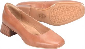 S&ouml;fft Womens Lillian Block Heel Pumps In Luggage