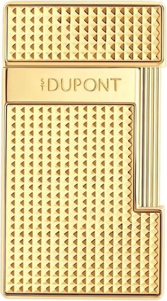S.T. Dupont Slimmy diamond-head lighter (6.7cm x 3.7cm) - unisex - Metal - One Size - Gold