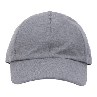 Slowear Slowear, Accessoires, Heren, Grijs, ONE Size, Wol, Cap met klep