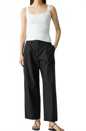 Theory Cropped Utility Pants In Black