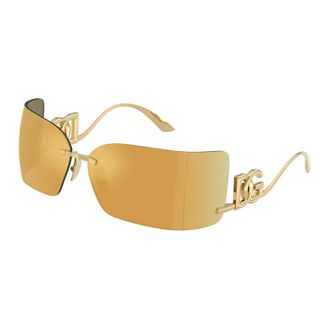 Dolce & Gabbana Sunglasses, female, Yellow, Size: ONE SIZE Stylish Sunglasses