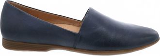 Dansko Womens Larisa Flats In Navy Milled